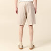 Bermuda droit beige homme