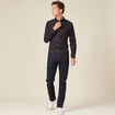 Chemise éco-responsable noir homme