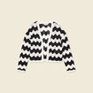Gilet ajouré éco-responsable noir femme