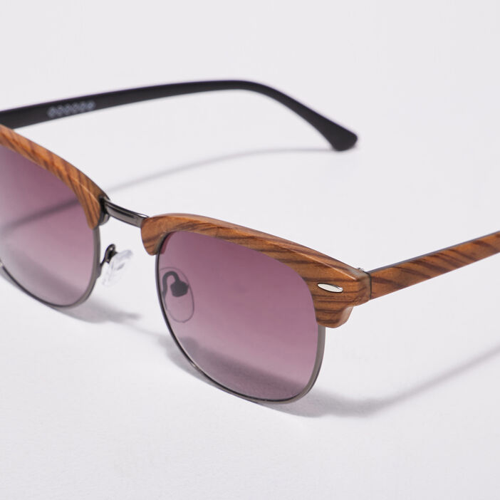Lunettes de soleil noir homme