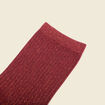 Chaussettes bordeaux femme