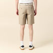 Bermuda droit chino ceinture sable homme