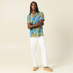 Chemise manches courtes multicolore homme