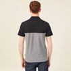 Polo éco-responsable bleu marine homme