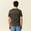 T-shirt manches courtes homme vert kaki homme