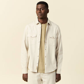 chemise manches longues beige homme Chemise manches longues beige homme