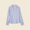 Blouse manches longues ecru femme