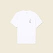 T-shirt manches courtes blanc homme