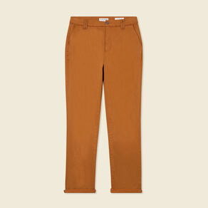 pantalon chino cigarette marron femme Pantalon chino cigarette marron femme