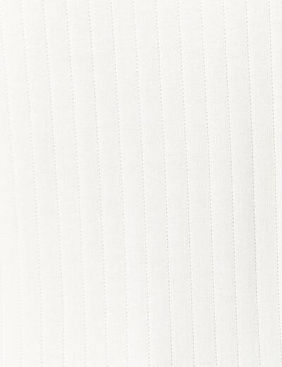 T-shirt manches courtes blanc homme