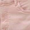 Short mom taille haute rose clair femme