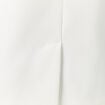 Veste esprit blazer droite ecru femme