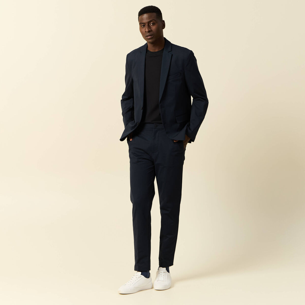 T-shirt manches courtes noir homme