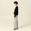 Pull éco-responsable noir femme