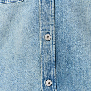 Surchemise en jean denim dirty homme