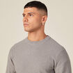 Pull éco-responsable gris homme