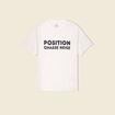 T-shirt manches courtes ecru homme