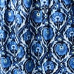 Robe longue droite bleu femme