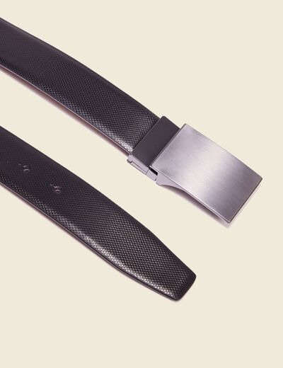 Ceinture noir homme