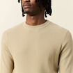 Pull éco-responsable gris homme