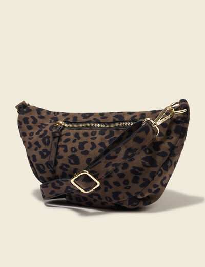 Sac banane vert kaki femme