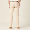 Pantalon chino slim beige homme