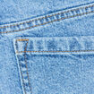 Jeans large taille haute denim stone femme