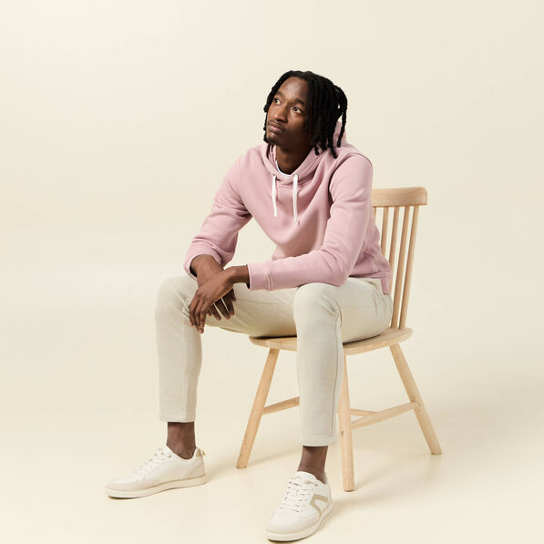 Pantalon jogger élastiqué vert kaki homme