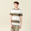T-shirt manches courtes vert kaki homme