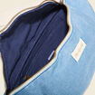 Sac banane en jean denim bleach femme