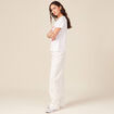 T-shirt éco-responsable blanc femme