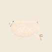 Sac banane devant crochet sable femme