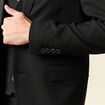 Veste blazer cintrée noir homme