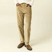 Pantalon relaxed large longueur 32 beige fonce homme