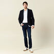 Jeans slim denim brut homme