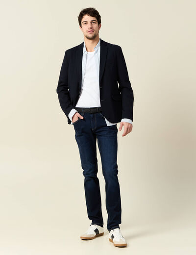 Jeans slim denim brut homme