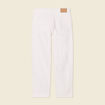 Jeans relax 5 poches denim blanc homme