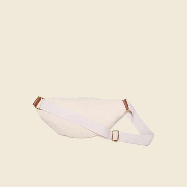 Sac banane sable homme