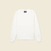 Sweat manches longues ecru homme