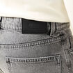Jeans relax 5 poches denim gris homme
