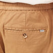 Bermuda coupe large beige homme