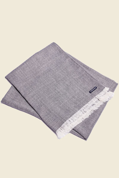 Foulard noir homme