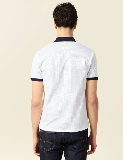 Polo éco-responsable vert olive homme
