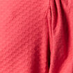 T-shirt manches courtes rouge foncé femme