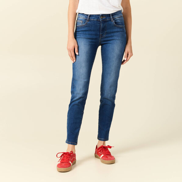 jeans vanessa slim 78eme denim stone femme Jeans Vanessa - slim 7/8ème denim stone femme