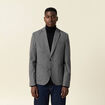 Veste blazer cintrée gris foncé homme