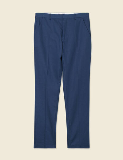 Pantalon chino bleu foncé homme
