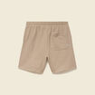 Short droit avec cordon beige homme