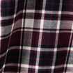 Chemise manches longues prune homme