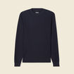 Pull éco-responsable bleu marine homme